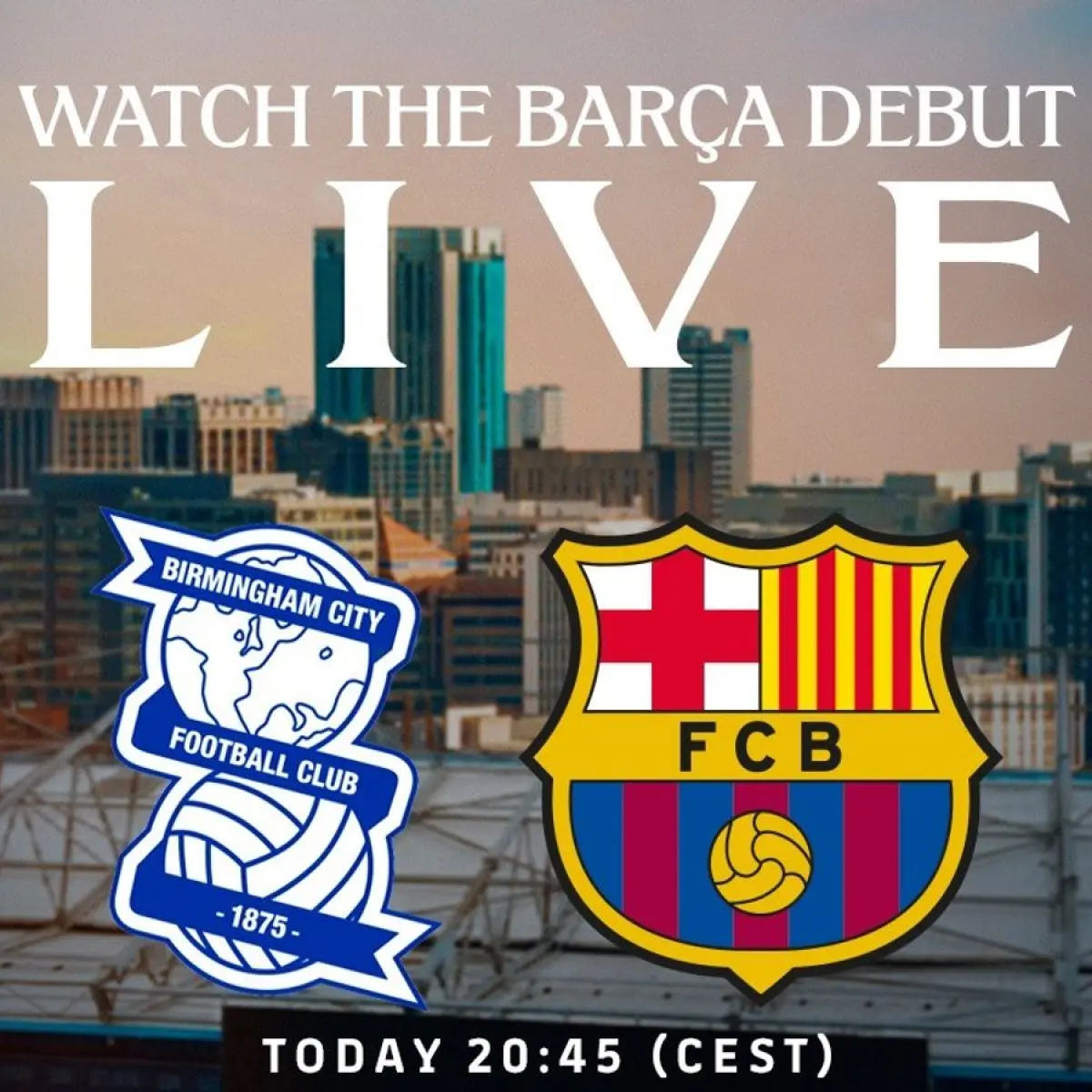 Uji Coba Pramusim: FC Barcelona Siap Jajal Kekuatan Birmingham City di Inggris