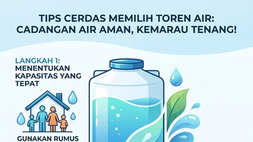 Panduan Praktis Memilih Toren Air Berkualitas untuk Menjamin Ketersediaan Air di Rumah
