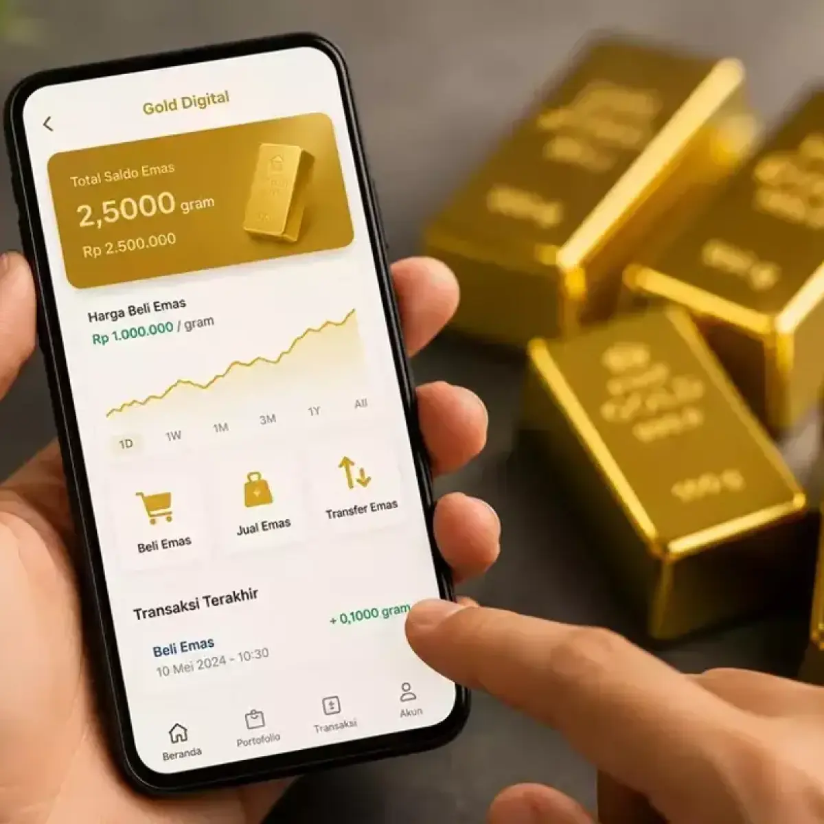 Tren Harga Emas Digital Terkoreksi Awal Agustus: Simak Pergerakan Terkini di Berbagai Platform