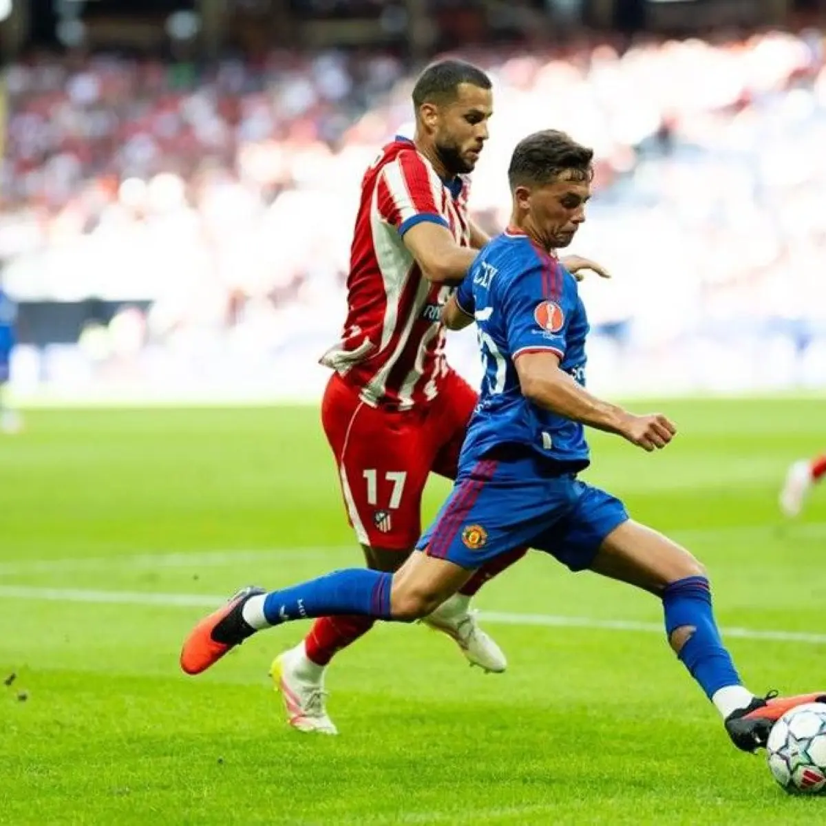 Aksi Gemilang Bryan Mbeumo Bawa Manchester United Tundukkan Atletico Madrid di Swedia
