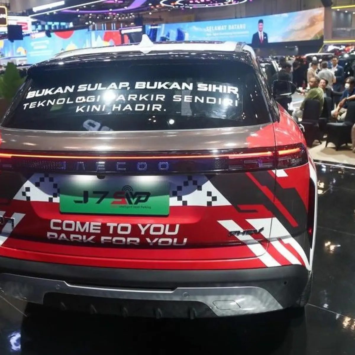 Jaecoo Hadirkan Inovasi Parkir Otomatis J7 SIVP di GIIAS 2026, Siap Manjakan Pengguna di Indonesia