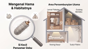 Mengapa Kamitetep Sering Muncul di Rumah? Mengenal 5 Lokasi Persembunyian dan Cara Mencegahnya