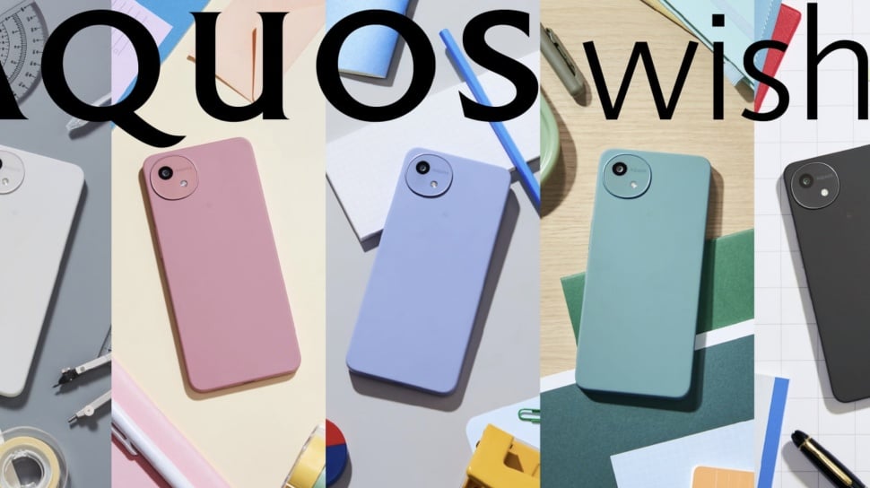 Sharp Siapkan AQUOS Wish6, Smartphone Anyar dengan Fitur AI Anti-Penipuan Telepon