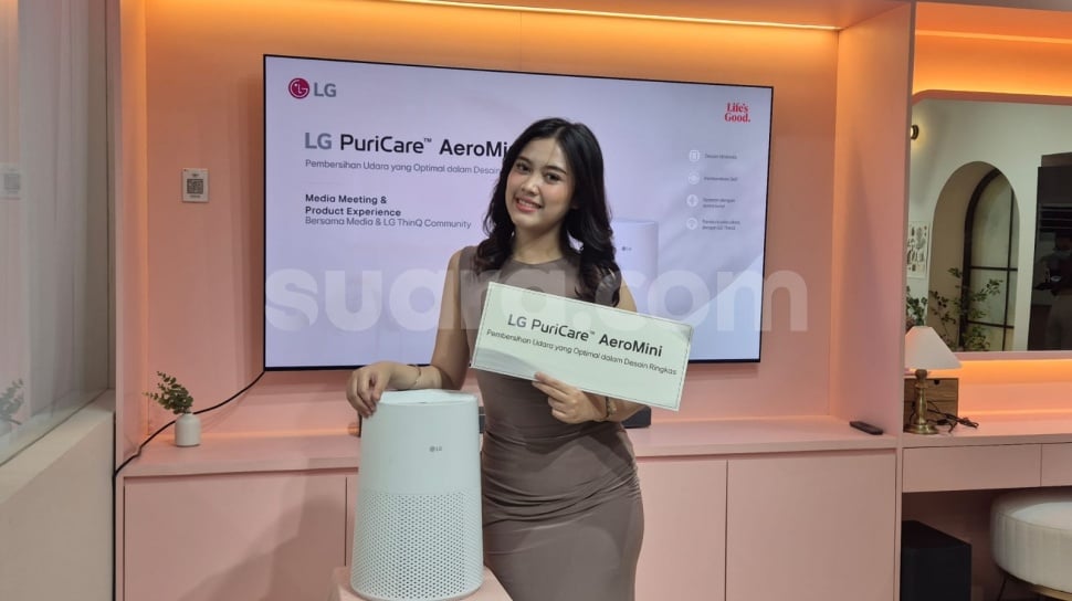 LG Hadirkan Pembersih Udara PuriCare AeroMini: Solusi Filtrasi Canggih Berbasis Smart Control