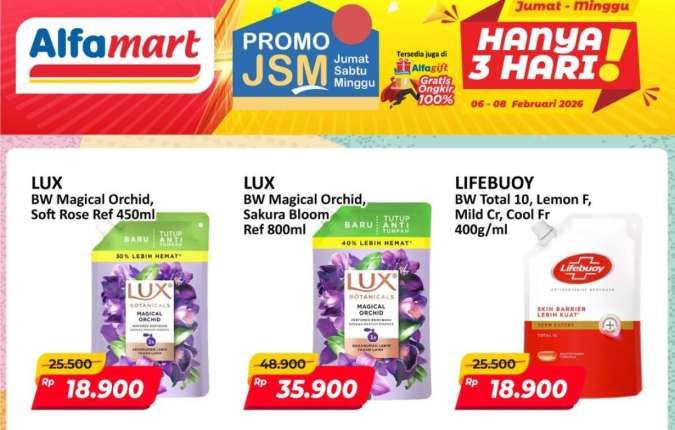 Banjir Diskon Akhir Pekan: Alfamart Hadirkan Promo Spesial Minyak Goreng 2 Liter Mulai Rp41.500 Periode 7-9 Agustus 2026
