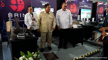 Inovasi BRIN Teruji Langsung Presiden: Genteng Sabut Kelapa Tunjukkan Ketangguhan