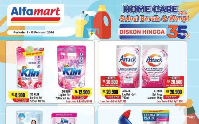 Gebyar Diskon Awal Agustus: Alfamart Sajikan Promo Perawatan Rumah Tangga dan Produk Pilihan