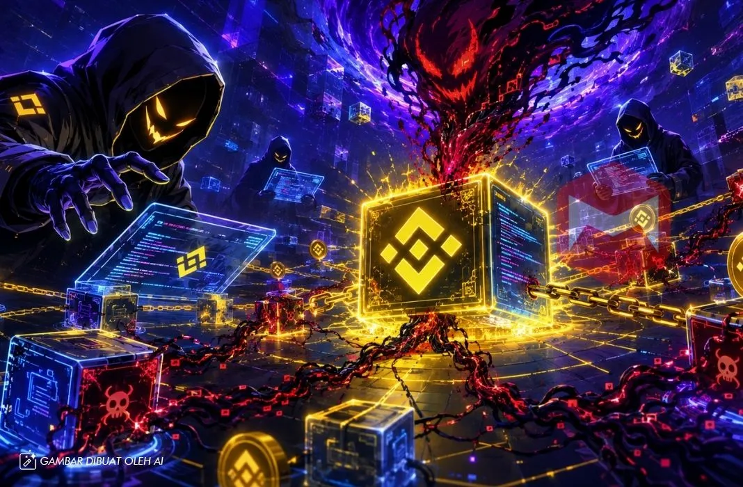 Blockchain BNB Chain Jadi Sarang Baru Penjahat Siber untuk Sembunyikan Jejak Malware