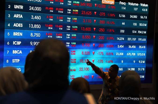 Indeks Saham Bursa Efek Indonesia Tergelincir di Sesi Pertama, Sektor Industri Jadi Penekan Utama