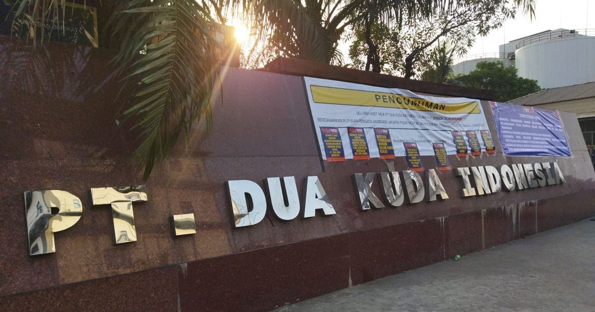 Jerat Birokrasi Kurator Hentikan Produksi dan Ekspor PT Dua Kuda Indonesia