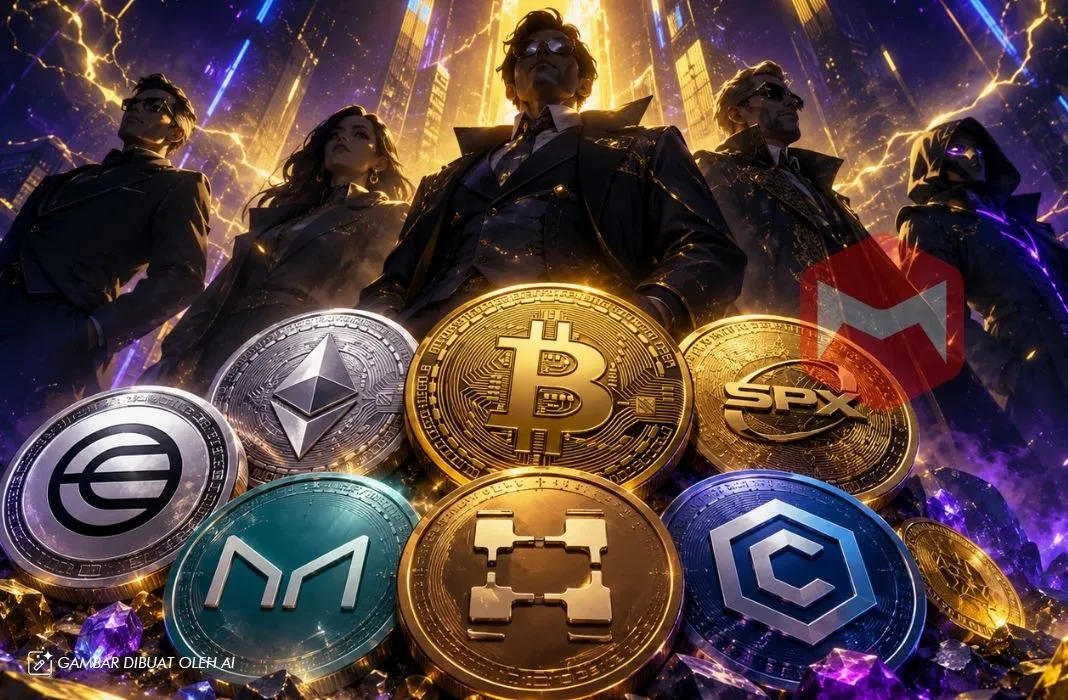 Pergerakan Jumbo di Pasar Kripto: 10 Aset Digital Pilihan Para 