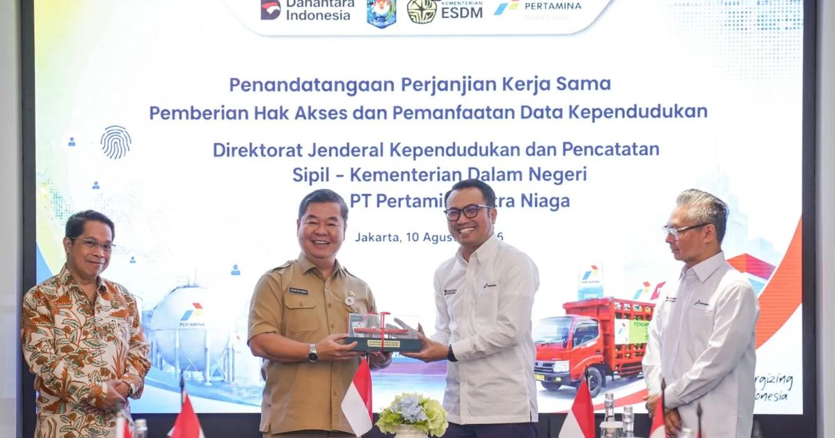 Pertamina dan Dukcapil Kolaborasi Perkuat Akurasi Data Subsidi LPG 3 Kg