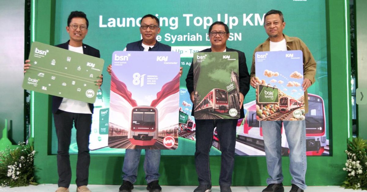 Inovasi Digital Perbankan Syariah: Bale Syariah BSN Permudah Isi Ulang KMT Commuter Line
