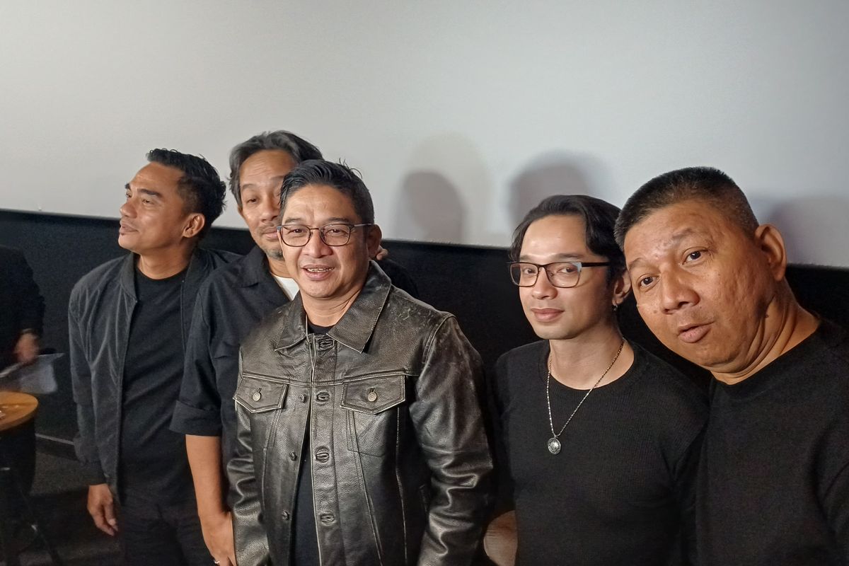 Ungu dalam jumpa pers di CGV FX Sudirman, Jakarta Selatan, Rabu (5/8/2026).(KOMPAS.com/Revi C Rantung)
