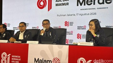 Foto: Menteri Ekonomi Kreatif/Kepala Badan Ekonomi Kreatif Teuku Riefky Harsya saat jumpa pers (Belia/detikcom).